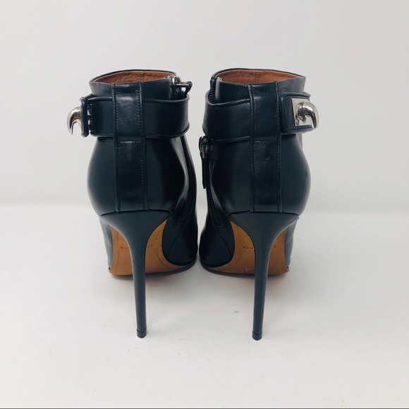 GIVENCHY RYKA SHARK TOOTH OPEN TOE BOOTIE SZ 39 - Picture 3 of 8
